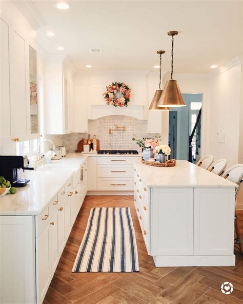 There are plenty of d.i.y. Kitchen Renovation Steps: Herringbone Floors, White ...