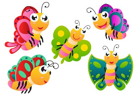Download cartoon butterfly stock photos. Cartoon Butterfly Vectors - Download Free Vector Art ...