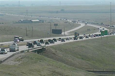 Post Eclipse Traffic Slow But Moving On Wyoming Highways
