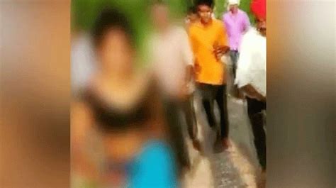 Madhya Pradesh Babe Tribal Woman Beaten Up Paraded Half Naked Over