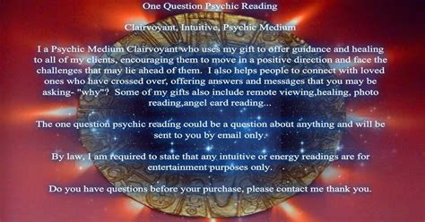 Healing Just For You One Question Psychic Reading