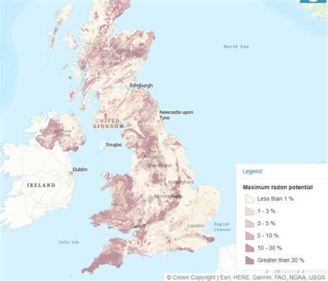 Update To Radon Potential Maps For Great Britain What Are The