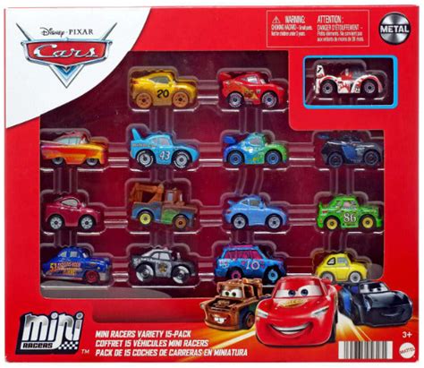 Disney Cars Mini Racers Variety 15 Pack Gemdans