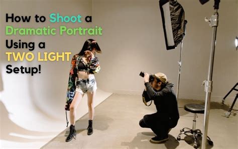How To Shoot A Dramatic Portrait Using A Two Light Setup