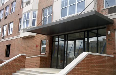 A door canopy from c & a building plastics uses polycarbonate sheet for the glazing. Extrudeck Extruded Aluminum Canopy System, Door Canopies ...
