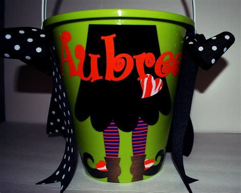 Personalized Halloween Bucket | Personalized halloween bucket, Personalized halloween, Halloween ...