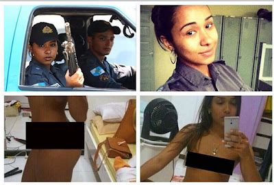 Welcome To Charles Ebere S Blog Beautiful Brazilian Cop Arrests Gang