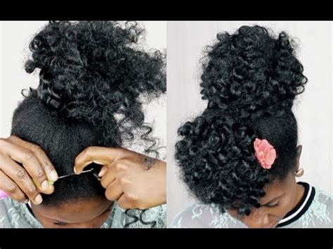 NO CORNROWS BRAID LESS CROCHET BRAIDS On Natural Hair Under Minutes YouTube