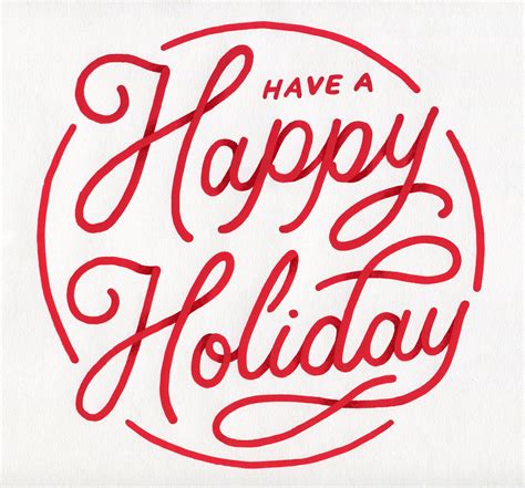 Holiday Logo Design Holiday Logo Have A Happy Holiday