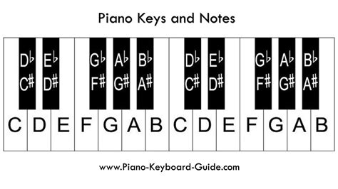 Piano Notes And Keys How To Label The Piano Keyboard In 2020 Piano