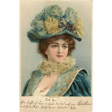 Pin On Ladies Old Vintage Cards And Illustrations
