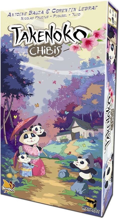 Takenoko Tak Chibis Board Game Multicoloured Amazon Co Uk Toys
