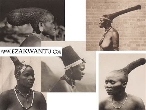 Mangbetu Clay Pot Congo African People African Hairstyles Zulu Women