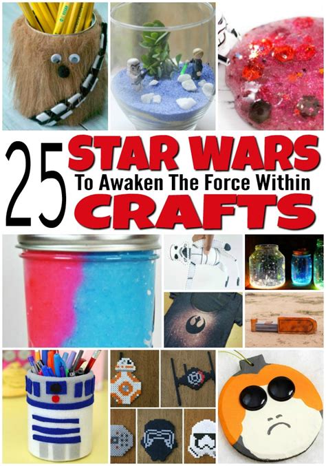 25 Star Wars Crafts To Awaken The Force Within