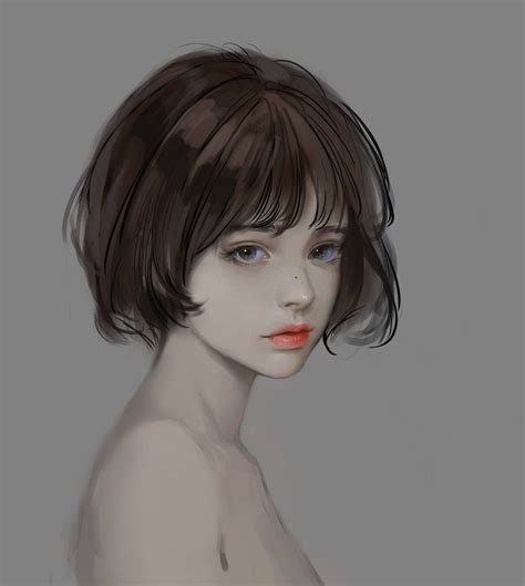 Pin By 픽스웨이브 On Beautiful Art Realistic Paintings Anime Art Girl