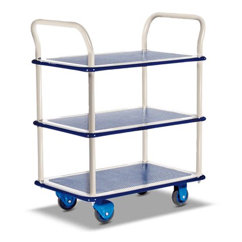 Prestar Nb Series 3 Tier Trolley 740 X 480mm Sitecraft