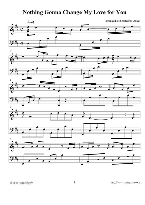 Khalil Fong Nothings Gonna Change My Love For You Sheet Music Pdf
