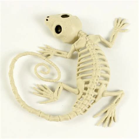 Skeleton Gecko Bones For Horror Halloween Party Bar Home Decor
