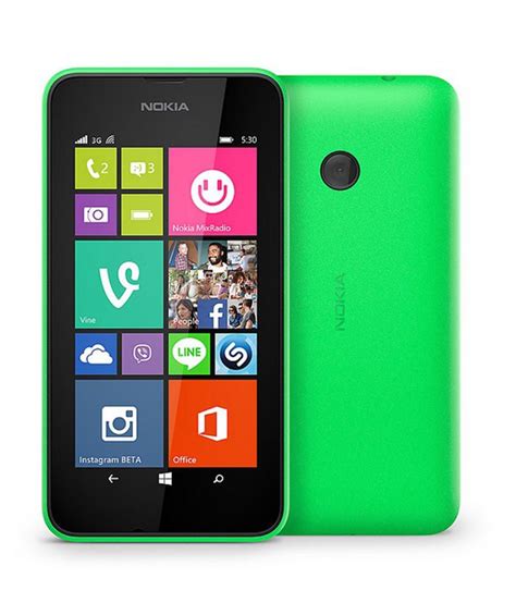 Loaded with windows phone 8.1 out of the box, the lumia 530 brings the goods, such as the new action center, word flow, personalized. Nokia Lumia 530 Dual SIM Price in India- Buy Nokia Lumia ...