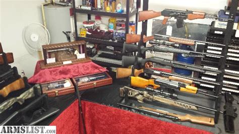 armslist for sale garage sale with huge gun collection about 50 guns