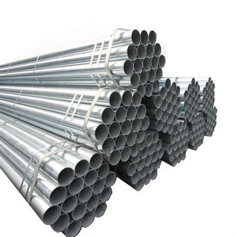 Round Galvanized Steel Tubes Thickness To Mm At Rs Kilogram