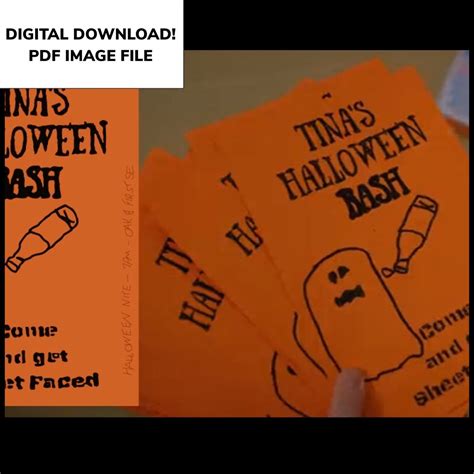 Stranger Things Season 2 Halloween Flyer Replica Printable Digital