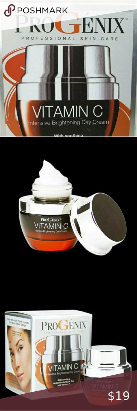 Progenix Vitamin C And E Brightening Day Face Cream Face Cream Clean
