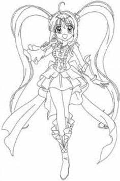 Wer denkt, malen sei nur etwas für kinder, der irrt sich gewaltig. tokyo mew mew | coloring pages | Ausmalbilder, Ausmalen