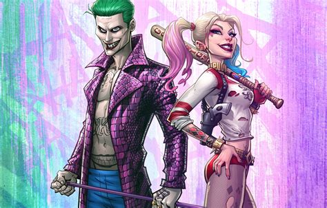 Harley Quinn And Joker Wallpaper Bios Pics