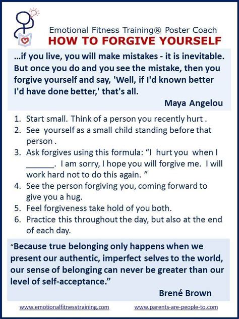 Forgiving Yourself This Is Beautiful Doing This For The Self Is