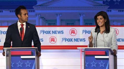 Gop Presidential Debate Haley Impresses As Pence Ramaswamy Also