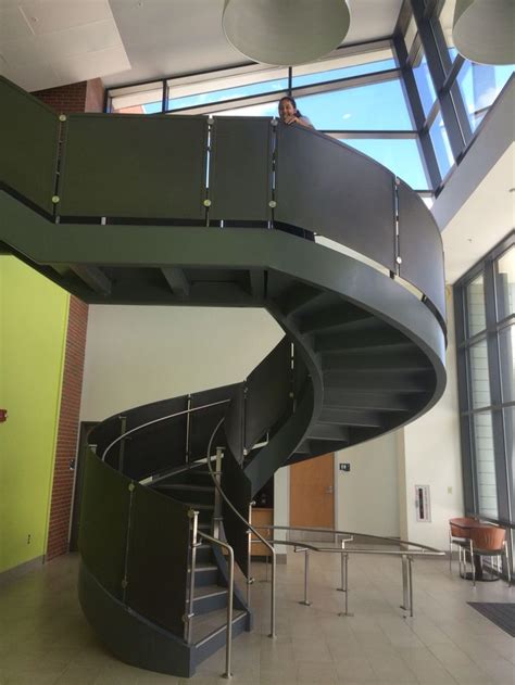 Stairs At The Student Center Of The Chesapeake Campus Of Tidewater