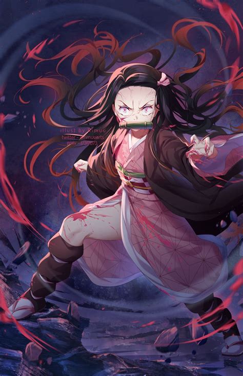 C Nezuko By Rimuu On Deviantart Personajes De Anime Imagenes De