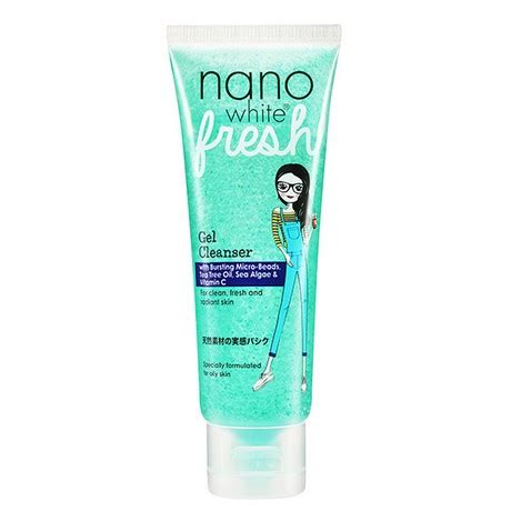 A bonne' milk gluta whip shower cream. Nano White Fresh Gel Cleanser reviews