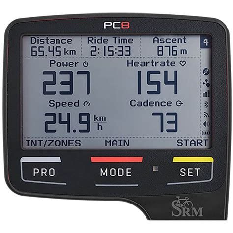 Srm Powercontrol 8 Pc8 Cycling Computer Power Meter City