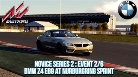 Assetto Corsa 2nd Career Novice Series 2 Event 2 6 BMW Z4 E89 At