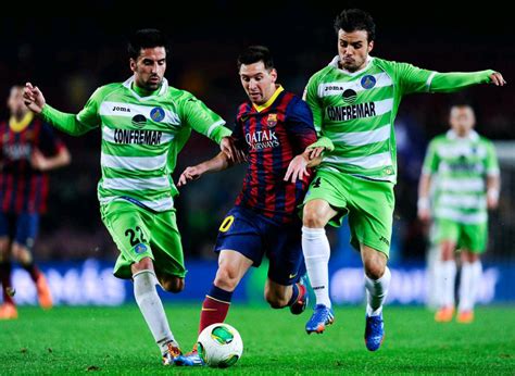 Barcelona 4 0 Getafe Messi Celebrates Return With A Double