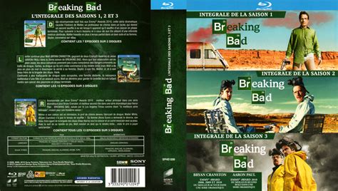 Jaquette Dvd De Breaking Bad Saison 1 2 3 Blu Ray Cinéma Passion