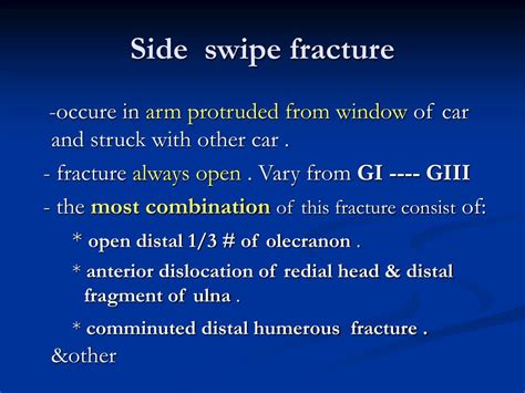 Ppt Fractures And Dislocations Around The Elbow In Adults Powerpoint