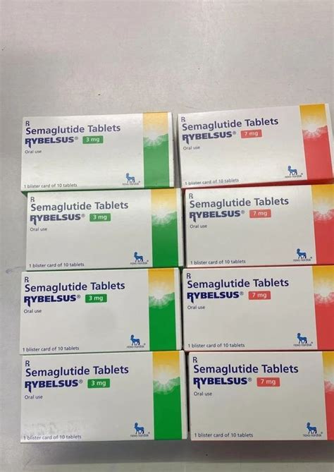 Rybelsus 3 Mg Tablet Ozempic Semaglutide Tablets Strength 7 Mg At Rs