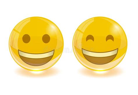 Group Of Smiley Emoticons Emoji Vector Illustration Stock Vector
