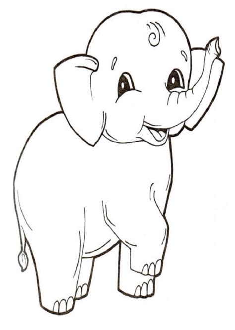 View Dibujos Para Colorear Elefantes Infantiles