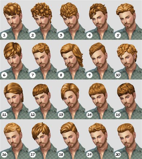 Maxis Match Cc World Sims 4 Hair Male Sims 4 Sims 4 Characters