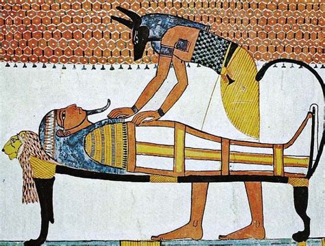 los dioses egipcios de la muerte osiris anubis horus y seth