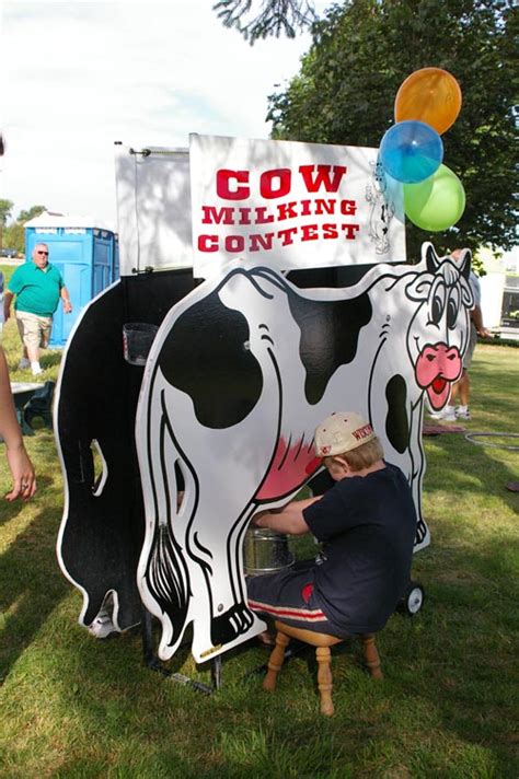 Cow Milking Contest Carnival Game Rentals