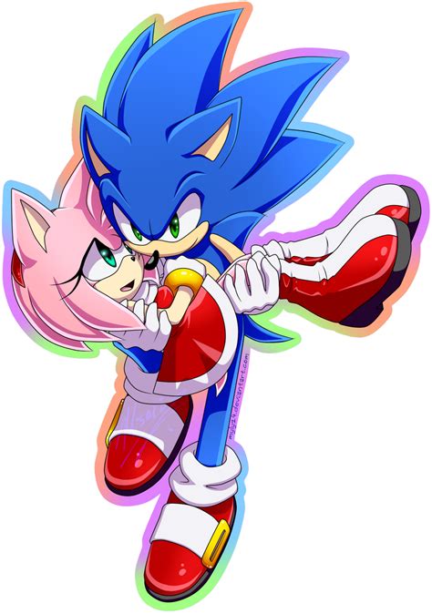 Sonic Y Amy The Sonic Sonic Boom Sonic Dash Amy Rose Sonic The