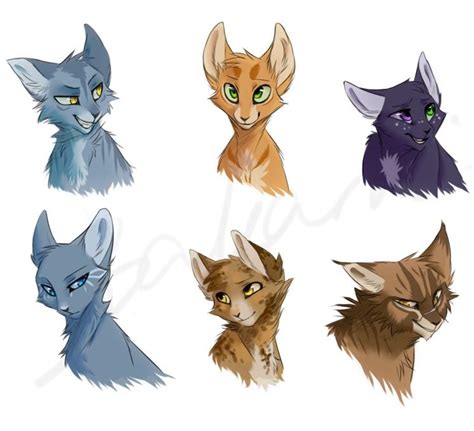 All free to use for any warrior cat project. Pin by Splash-Art_Kitty💦 on Warrior Fan Art & Books ...