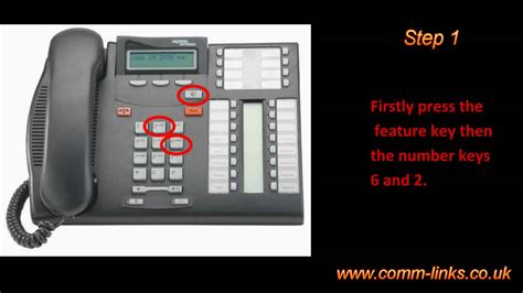 Do you know how to use the internal call forwarding feature? How to Page internally and Externally on my Nortel T7316E Telephone? - YouTube