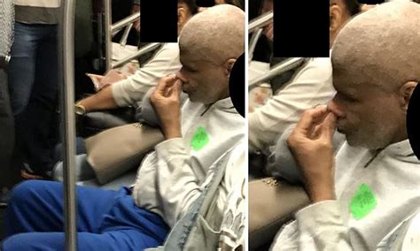 Nypd Hunting For Nose Picking Masturbator On The Subway Daily Mail Online