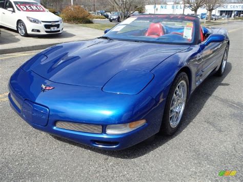 2002 Electron Blue Metallic Chevrolet Corvette Convertible 92038428